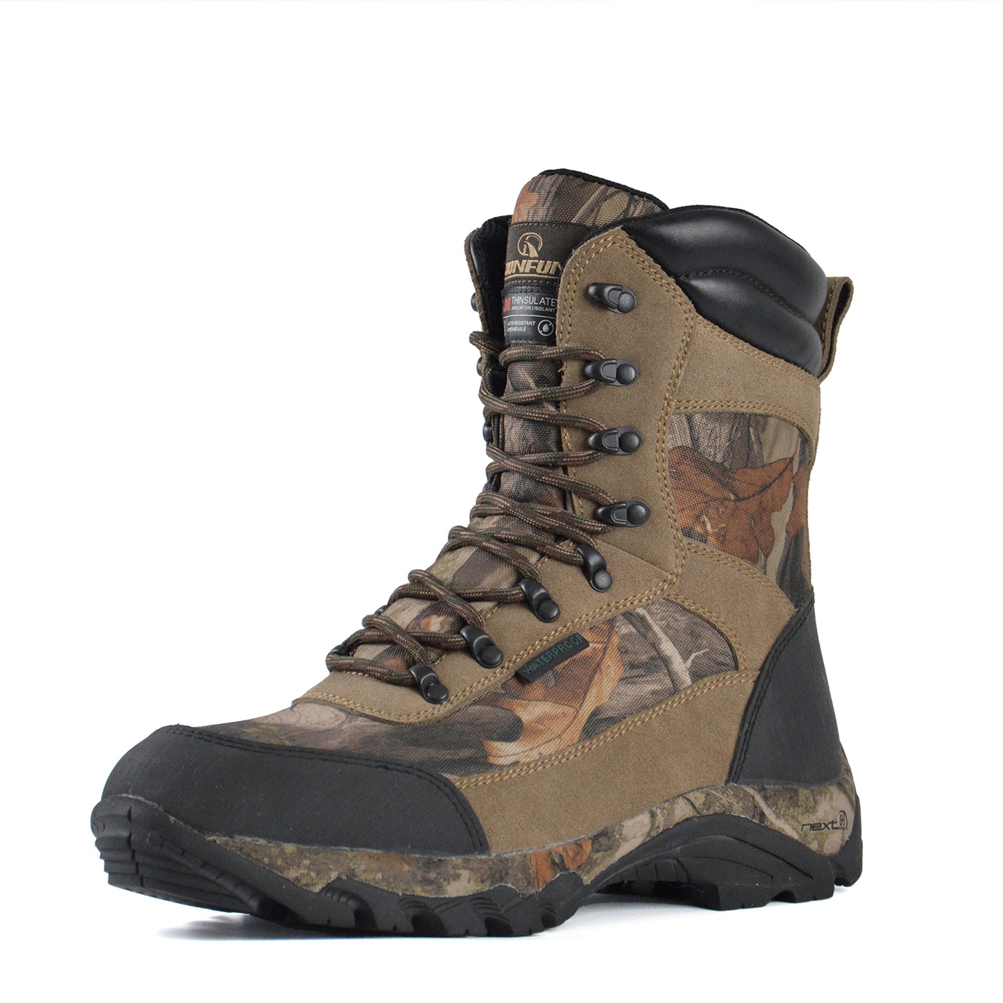 9" Waterproof Insulated Hiking and Hunting Boots