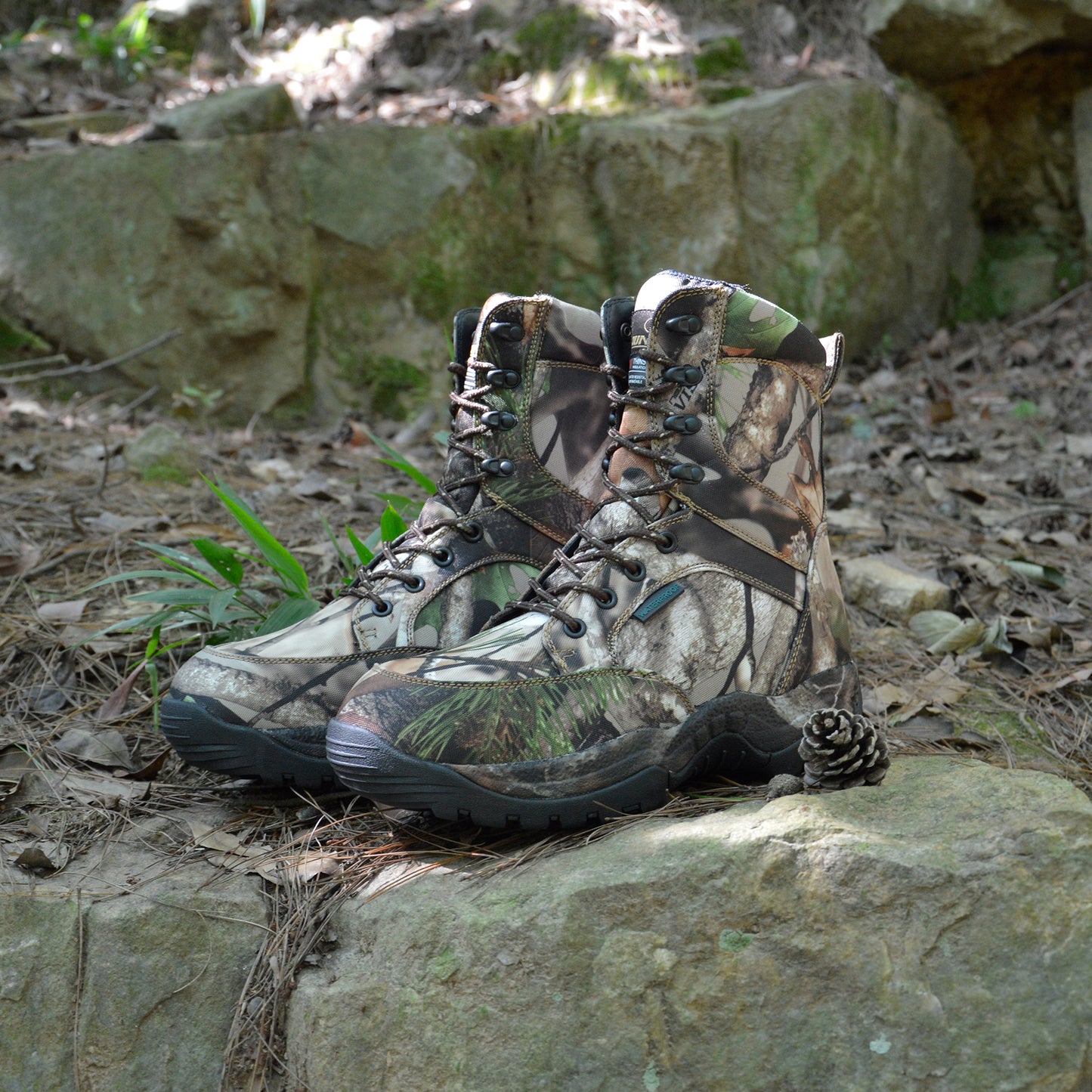 8'' Waterproof Insulated Men's Rubber Hunting Boots
