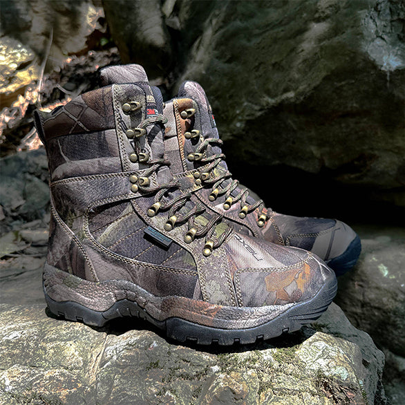 8'' Waterproof 3M™ Thinsulate™ insulated Boots for Hunting