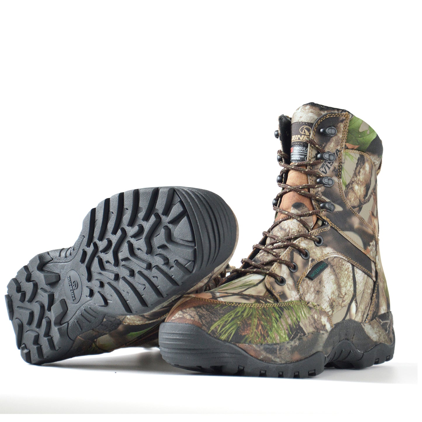 8'' Waterproof Insulated Men's Rubber Hunting Boots