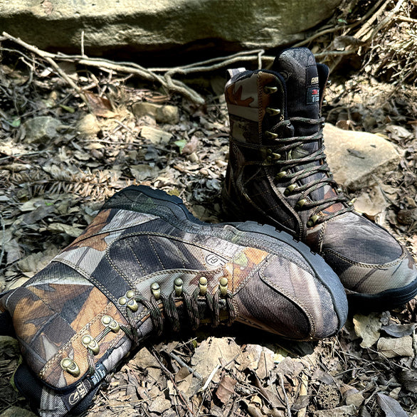 8'' Waterproof 3M™ Thinsulate™ insulated Boots for Hunting