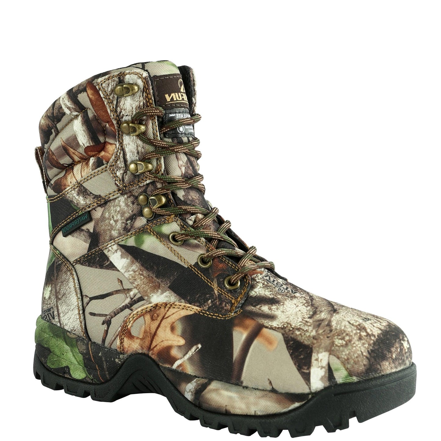 RUNFUN Men's 7-inch Insulated NEXT Camo Boot Hunting Boots RF2302-7CVA - Runfun Footwear