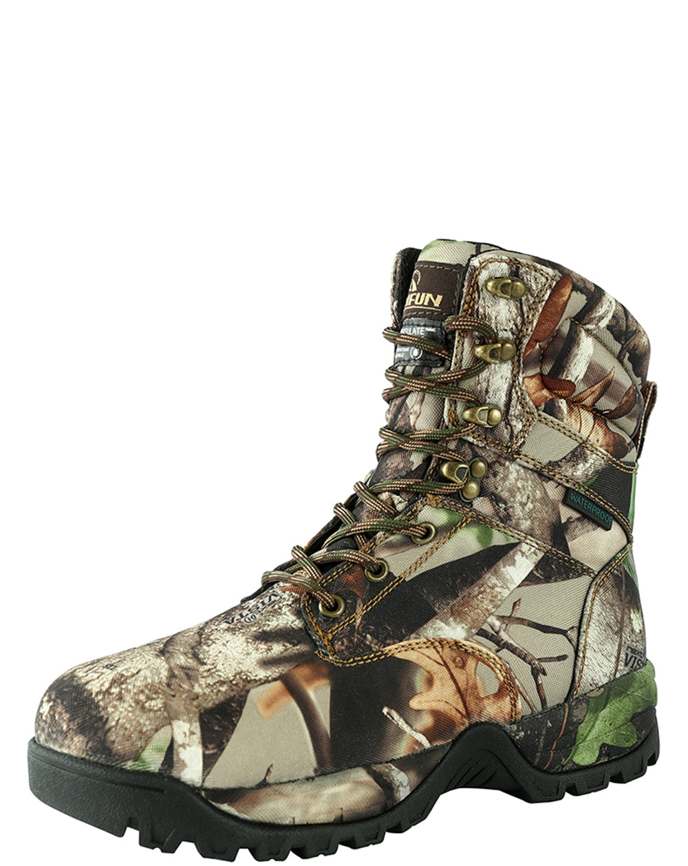 RUNFUN 7'' Camo Waterproof Boots - Mountain & Hunting – Runfun Footwear