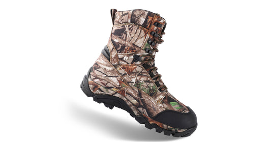 Stay Warm in Style! RUNFUN Men's Waterproof Camo Boots RF2301-8CG | Save 15% Now!