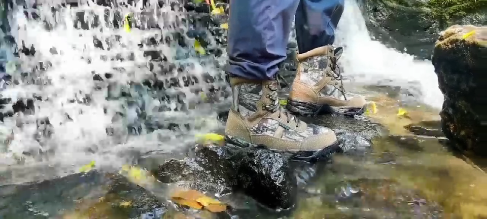 Taking On the Wilderness: Unveiling the RUNFUN Men's 8-Inch Waterproof NEXT Camo Winter Hunting Boots #RF2303-8CS