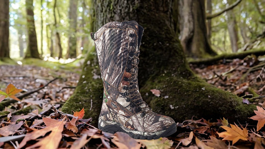 Experience Superior Protection: Runfun's Knee-High Leather Hunting Boots