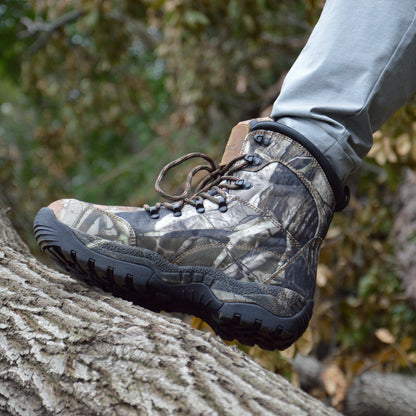 Men's 7" Waterproof Lightweight Camo Hunting Boots