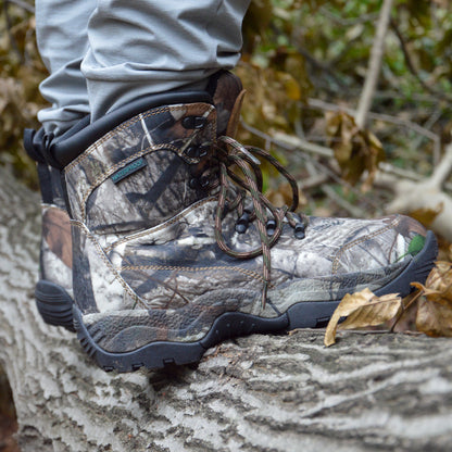 Men's 7" Waterproof Lightweight Camo Hunting Boots