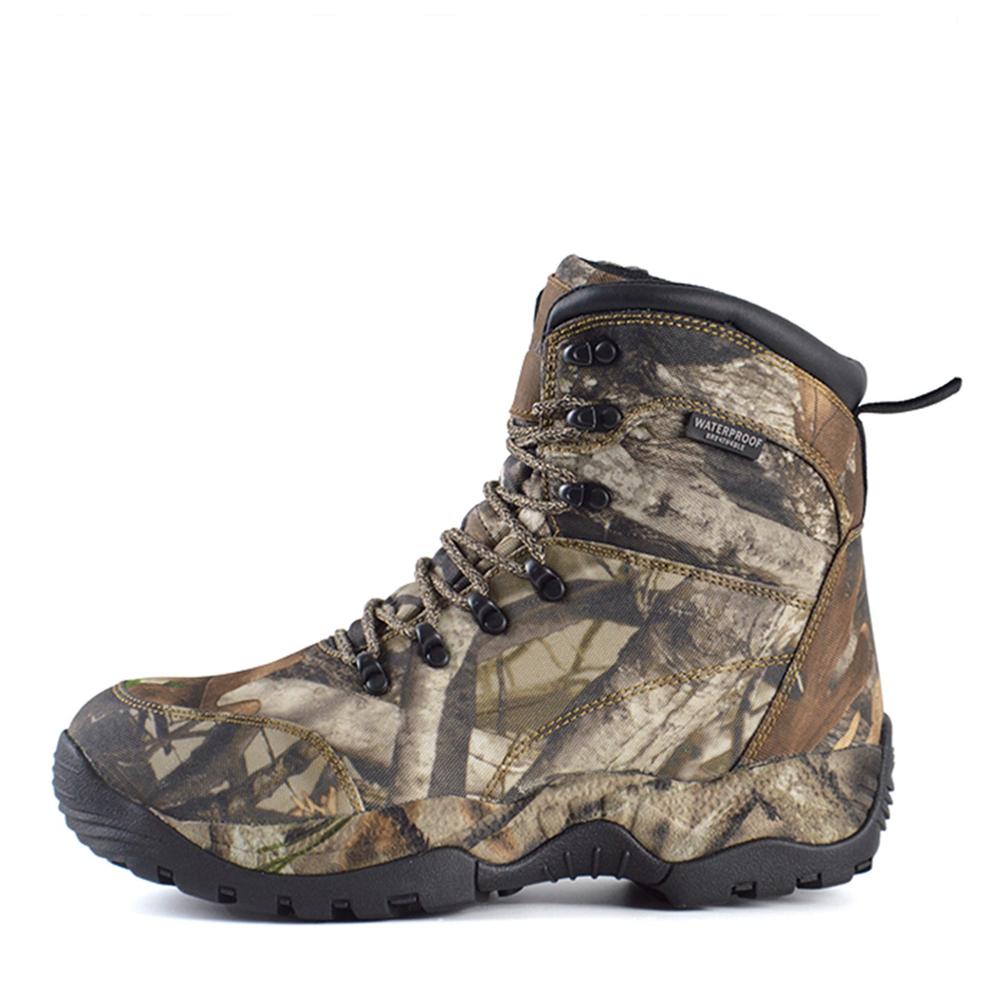 Men's 7" Waterproof Lightweight Camo Hunting Boots