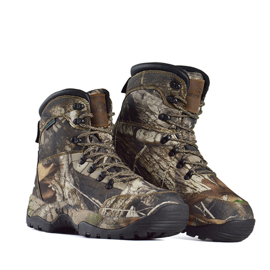 Men's 7" Waterproof Lightweight Camo Hunting Boots