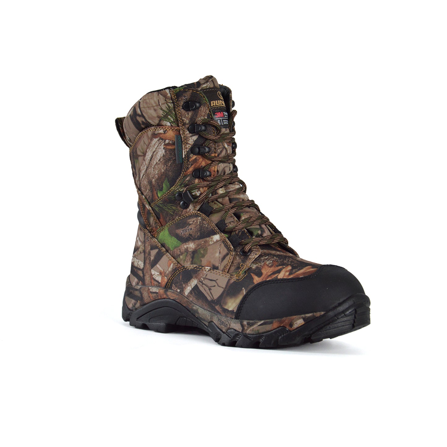 RUNFUN Men's 8" Waterproof Hunting Shoes NEXT Camo Outdoor Boot RF2301-8CG - Runfun Footwear