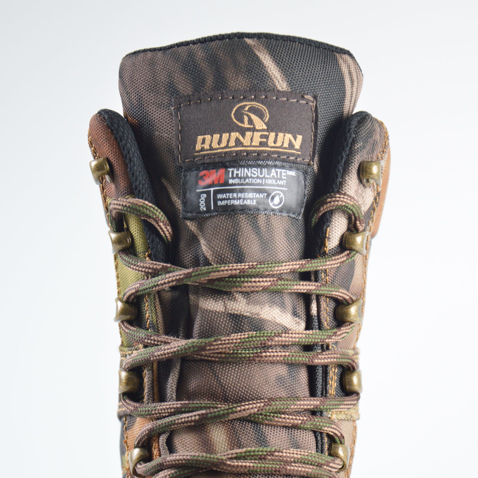 RUNFUN 8'' Hunter Mountaineer Boots NEXT Camo Hunting Boots for Men RF001-8C2 - Runfun Footwear