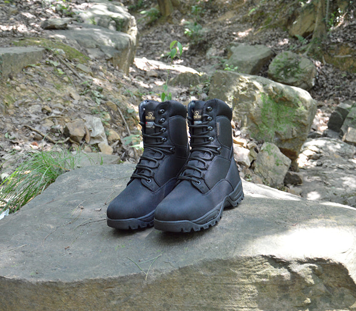 Waterproof Tactical Running In Military Boots Military Running