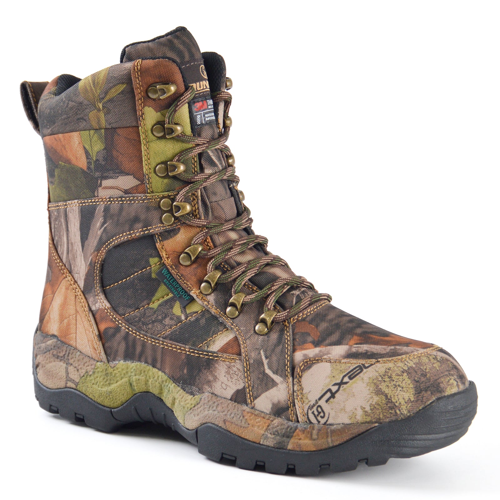 RUNFUN 8'' Hunter Mountaineer Boots NEXT Camo Hunting Boots for Men RF001-8C2 - Runfun Footwear