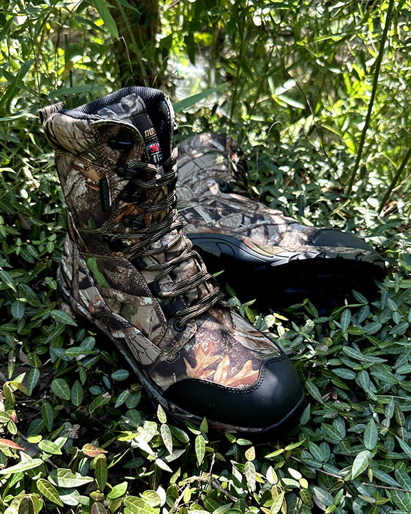 RUNFUN Men's 8" Waterproof Hunting Shoes NEXT Camo Outdoor Boot