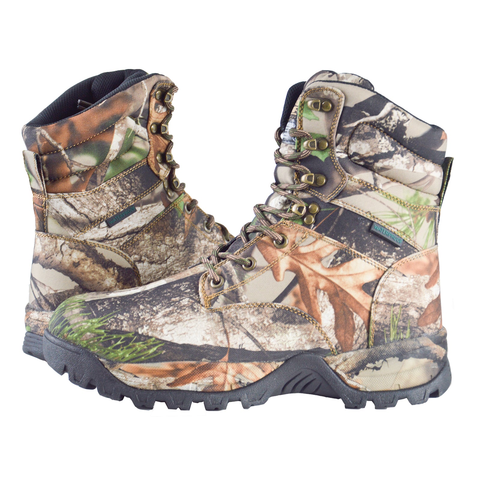 RUNFUN Men's 7" Waterproof Hunting Boot NEXT Camo Outdoor Boots RF2302-7CVA - Runfun Footwear