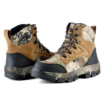 RUNFUN Men's 7" Hunting Shoes Lightweight Insulated Outdoor Boots RF2307-7CLP - Runfun Footwear