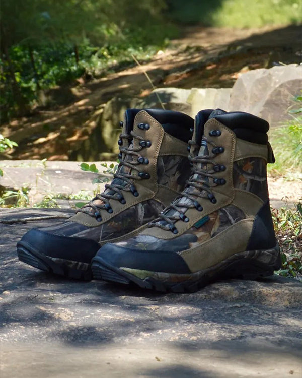 RUNFUN Men's 9" Hunting Boot Camo Waterproof Tactical Boot